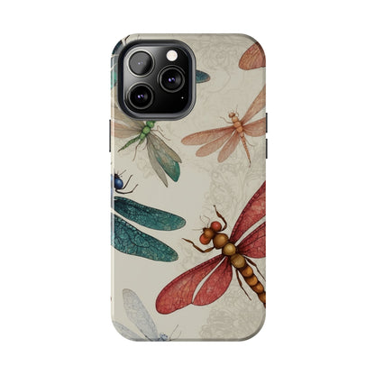 Vintage Dragonfly Garden – iPhone Series Case