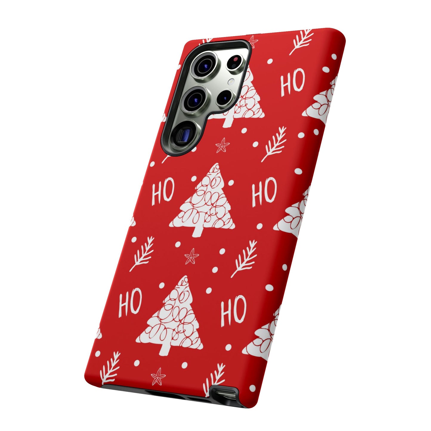 Samsung Galaxy Case: Ho Ho Ho – Christmas Tree Wonderland