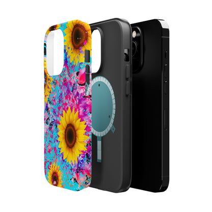 Bright Sunflower Pop Art - MagSafe iPhone Series Case