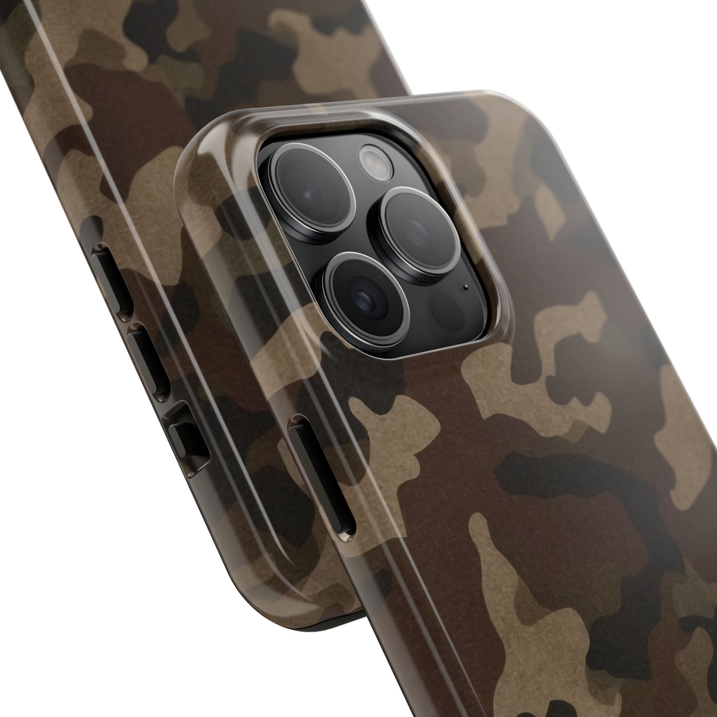 Classic Camouflage iPhone Case – Rugged Woodland Camo Protection