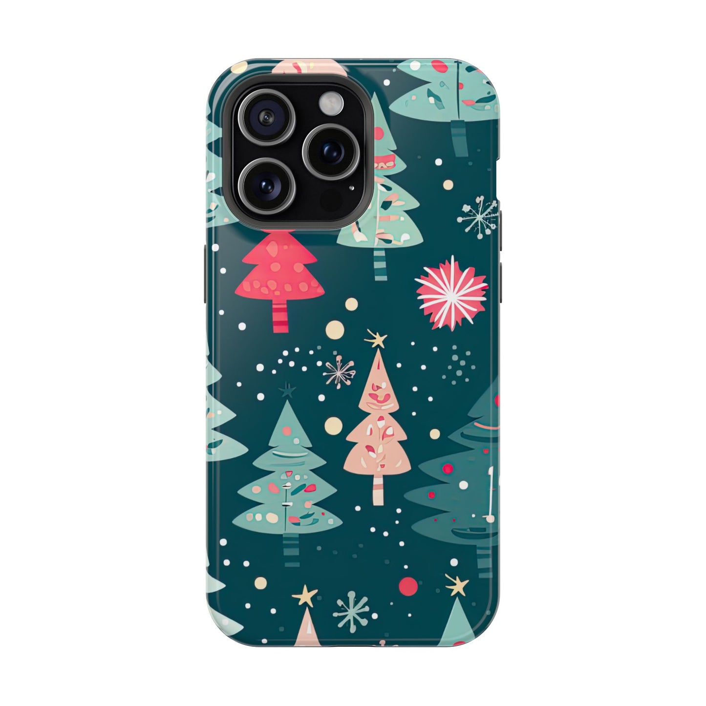 Whimsical Christmas Trees - MagSafe iPhone Series Case