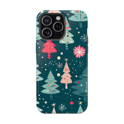 Whimsical Christmas Trees - MagSafe iPhone Series Case