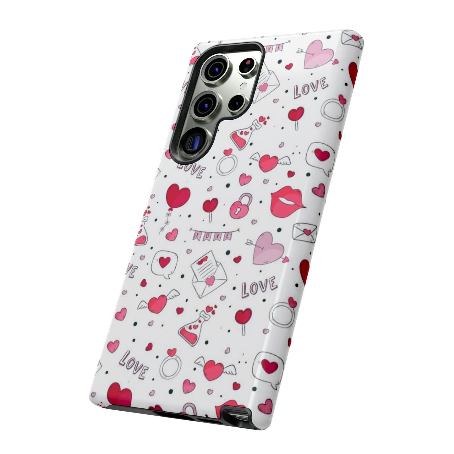 Samsung Galaxy Case: Romantic Love-Inspired Icons Case