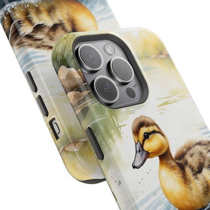 Graceful Duck Reflection – MagSafe iPhone Case