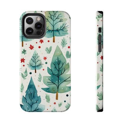 Watercolor Winter Forest - iPhone Series Case