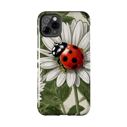 Ladybug & Daisy Garden Charm - iPhone Series Case