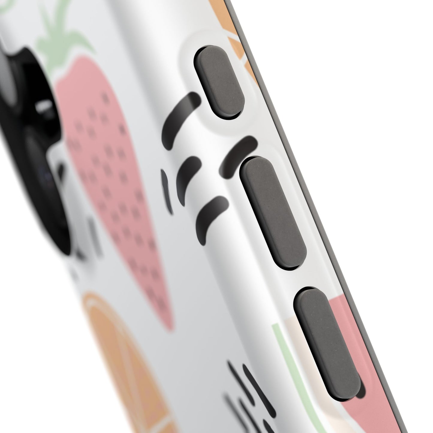 Tropical Fruit Fiesta Tough MagSafe iPhone Case – Fun Watermelon, Pineapple, and Citrus Design