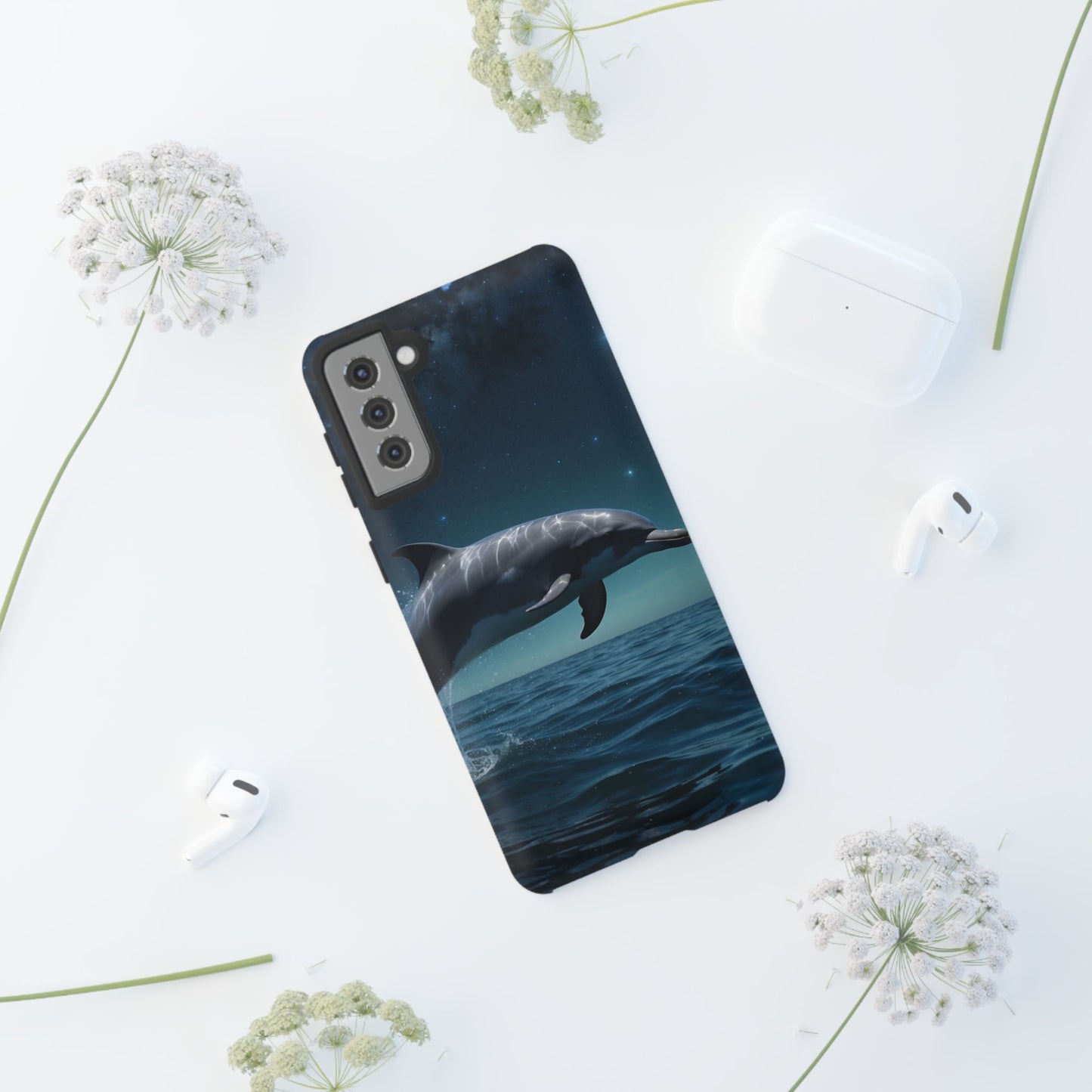 Midnight Ocean Dolphin - Samsung Galaxy Case