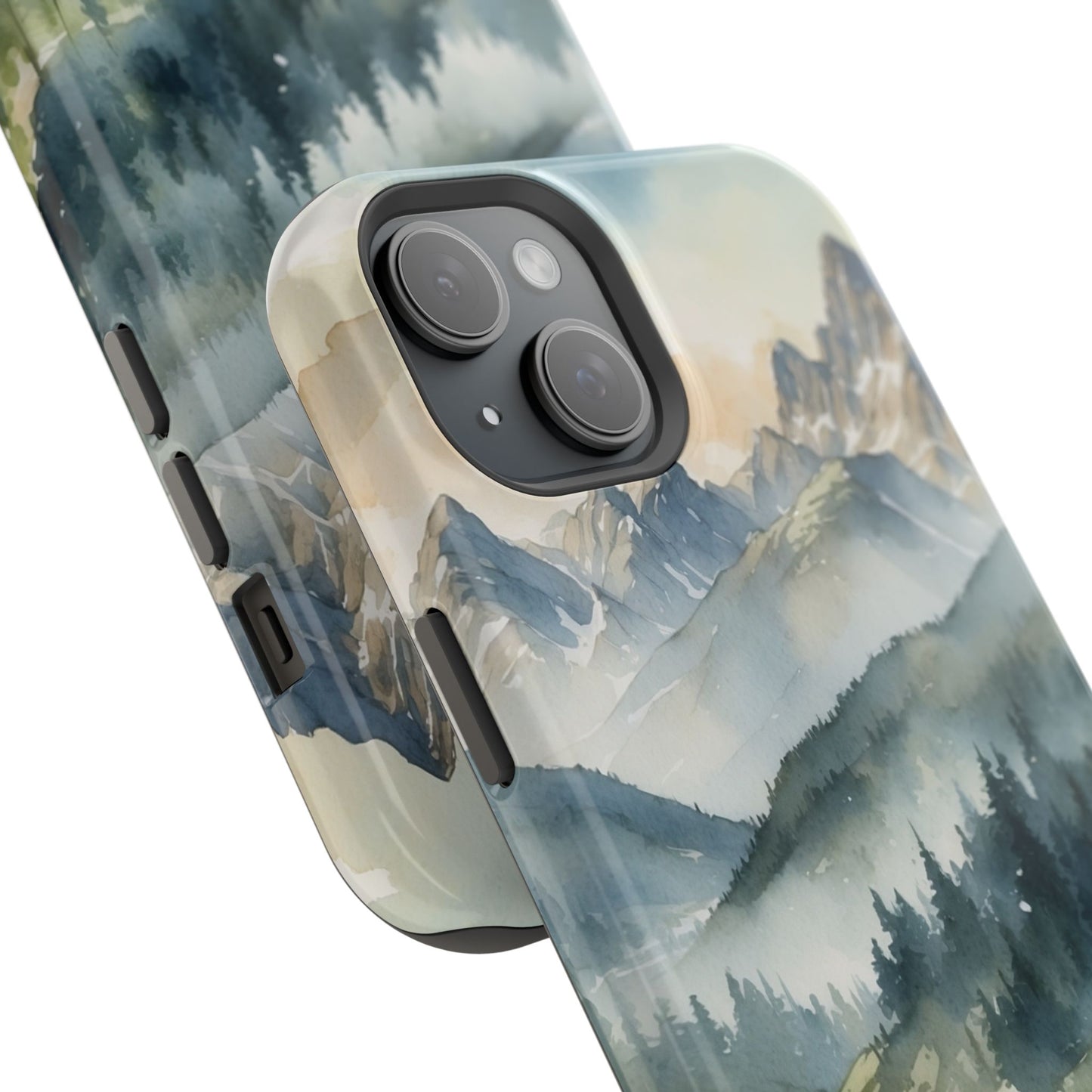 Serene Alpine Forest - MagSafe iPhone Case