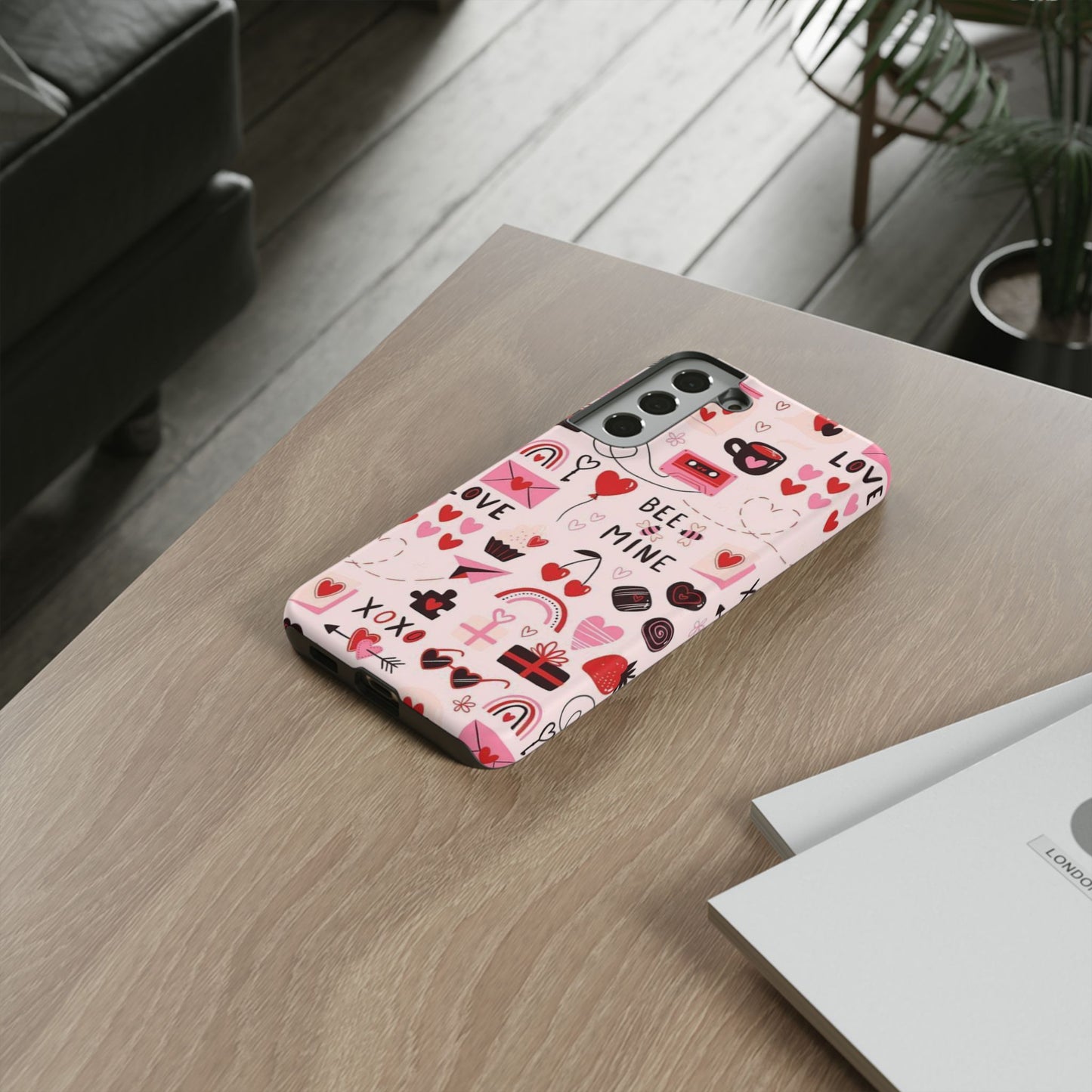 Samsung Galaxy Case: Bee Mine Love Doodles