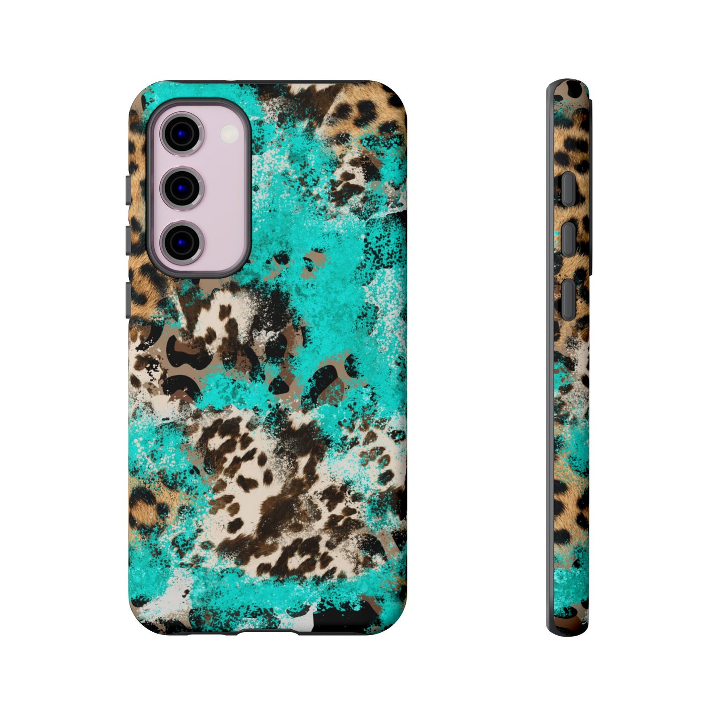 Aqua Splash Leopard - Samsung Galaxy Series Case