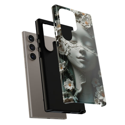 Coquette Statue & Florals Phone Case