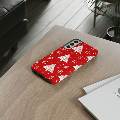 Samsung Galaxy Case: Ho Ho Ho – Christmas Tree Wonderland