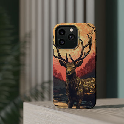 Celestial Stag – MagSafe iPhone Case