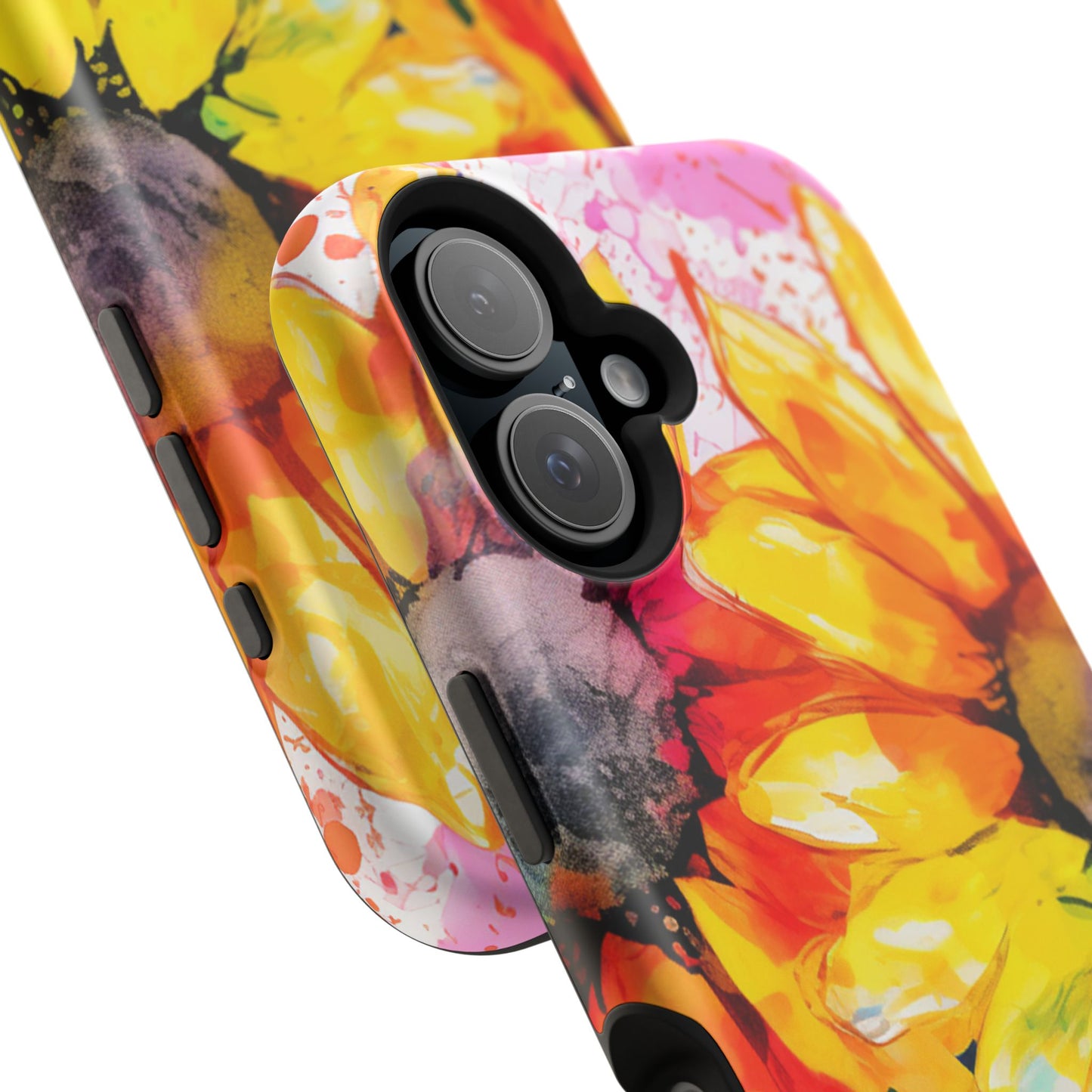 Bold Watercolor Sunflowers - MagSafe iPhone Series Case