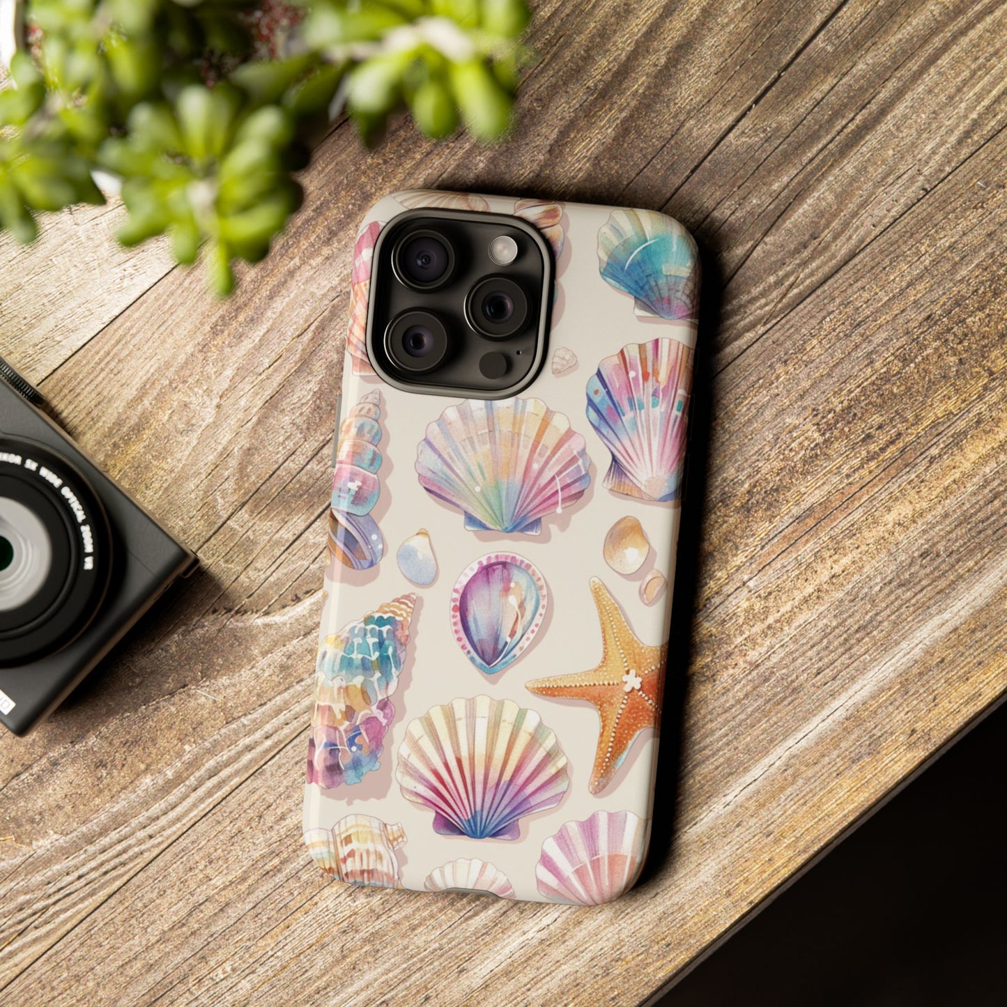 Seashell Symphony Beach iPhone Case