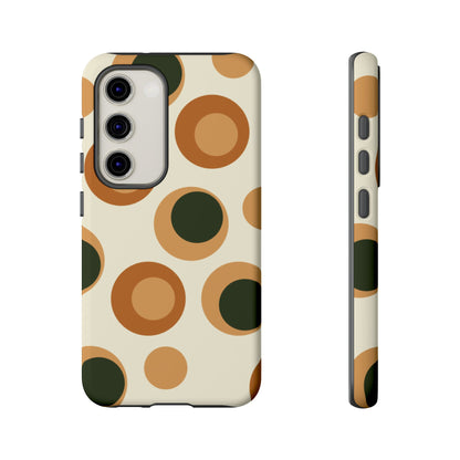 Retro Earthy Circles - Samsung Galaxy Case