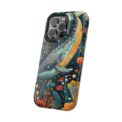 Oceanic Elegance Whale iPhone Case