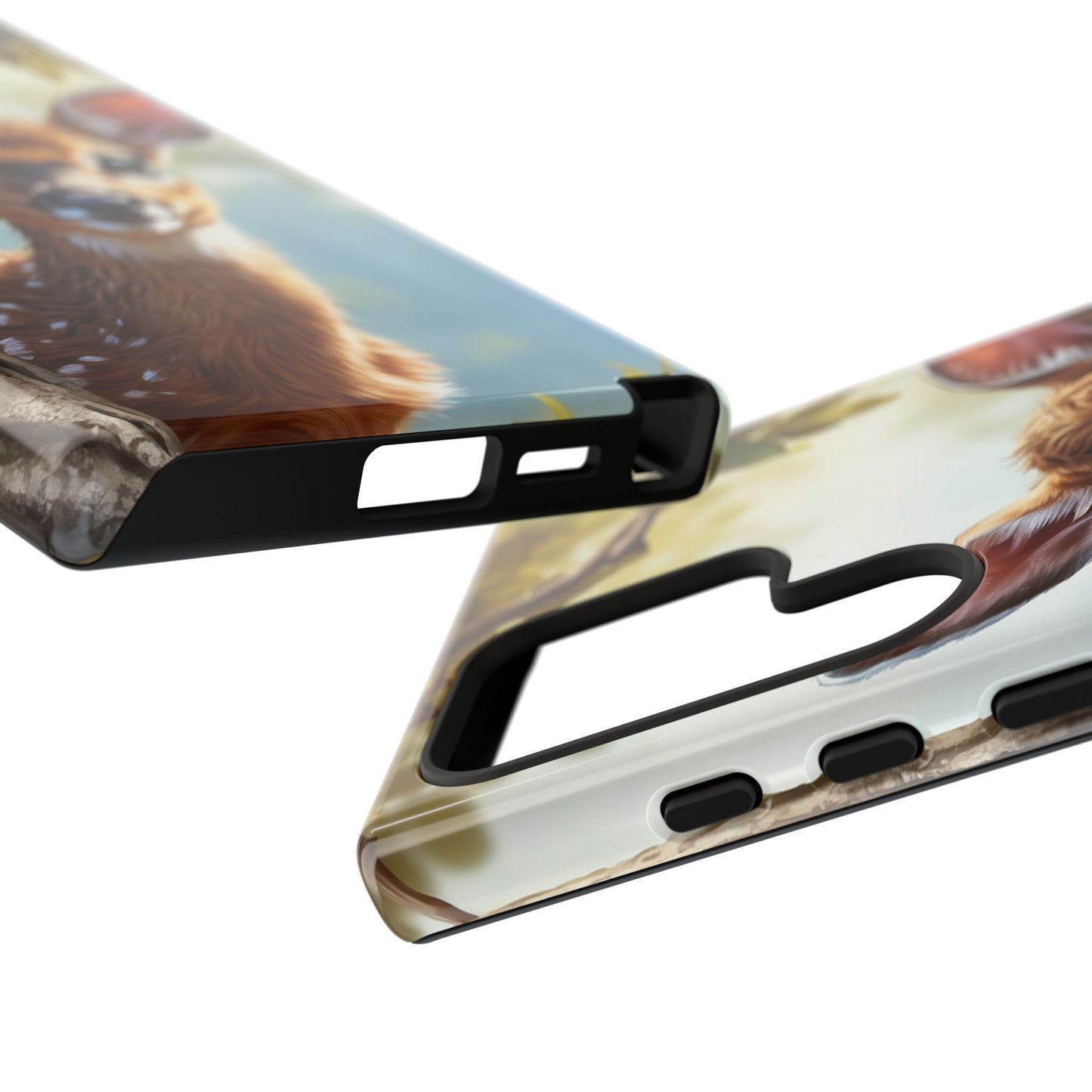 Whimsical Fawn in a Sunlit Forest Samsung Galaxy Case