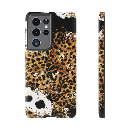 Bold Leopard Ink Splash - Samsung Galaxy Series Case