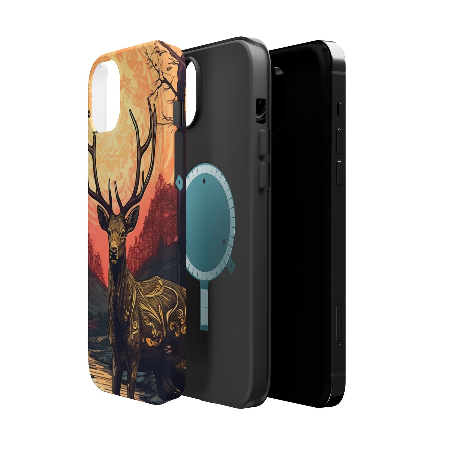 Celestial Stag – MagSafe iPhone Case