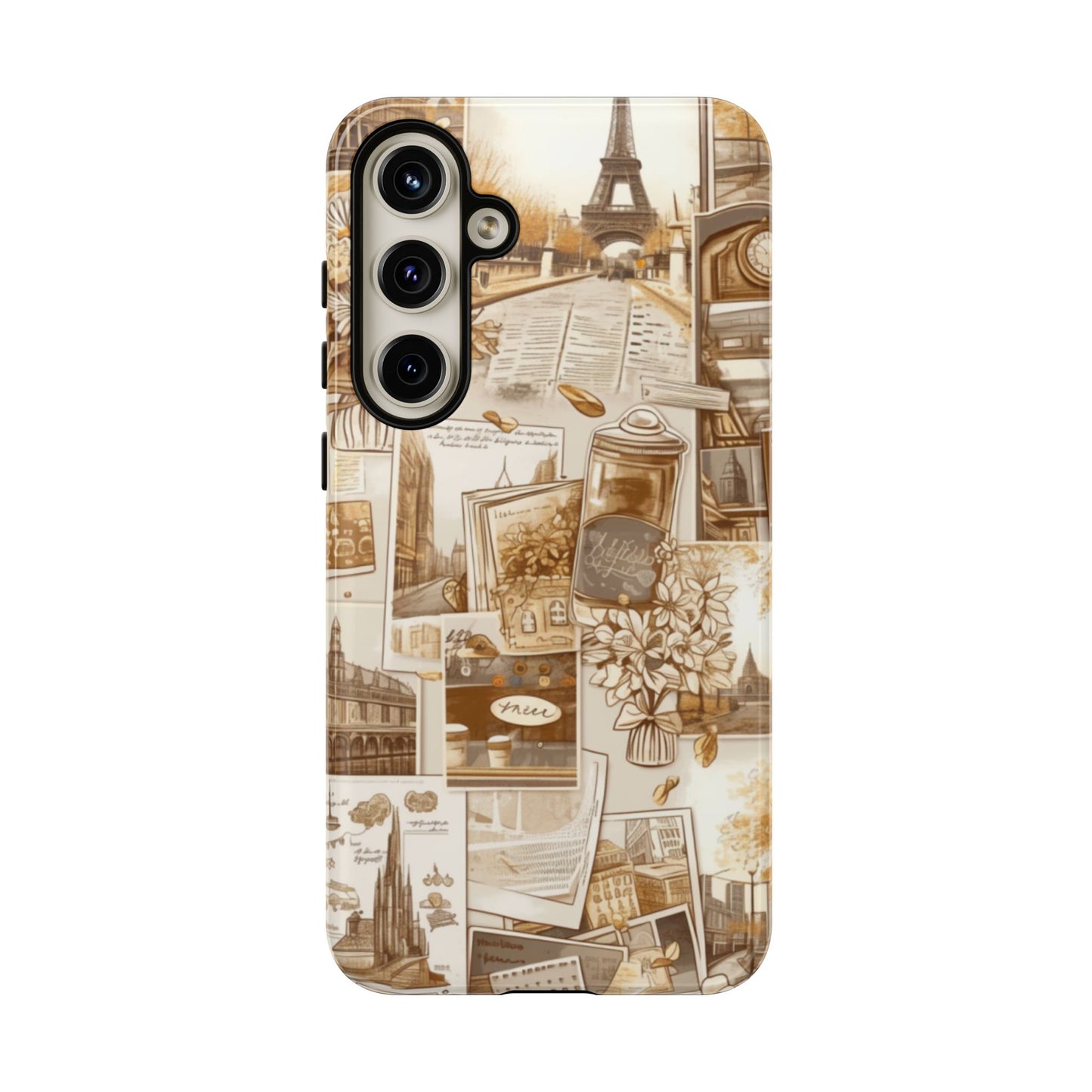 Vintage Collage Case | Travel Inspiration Design