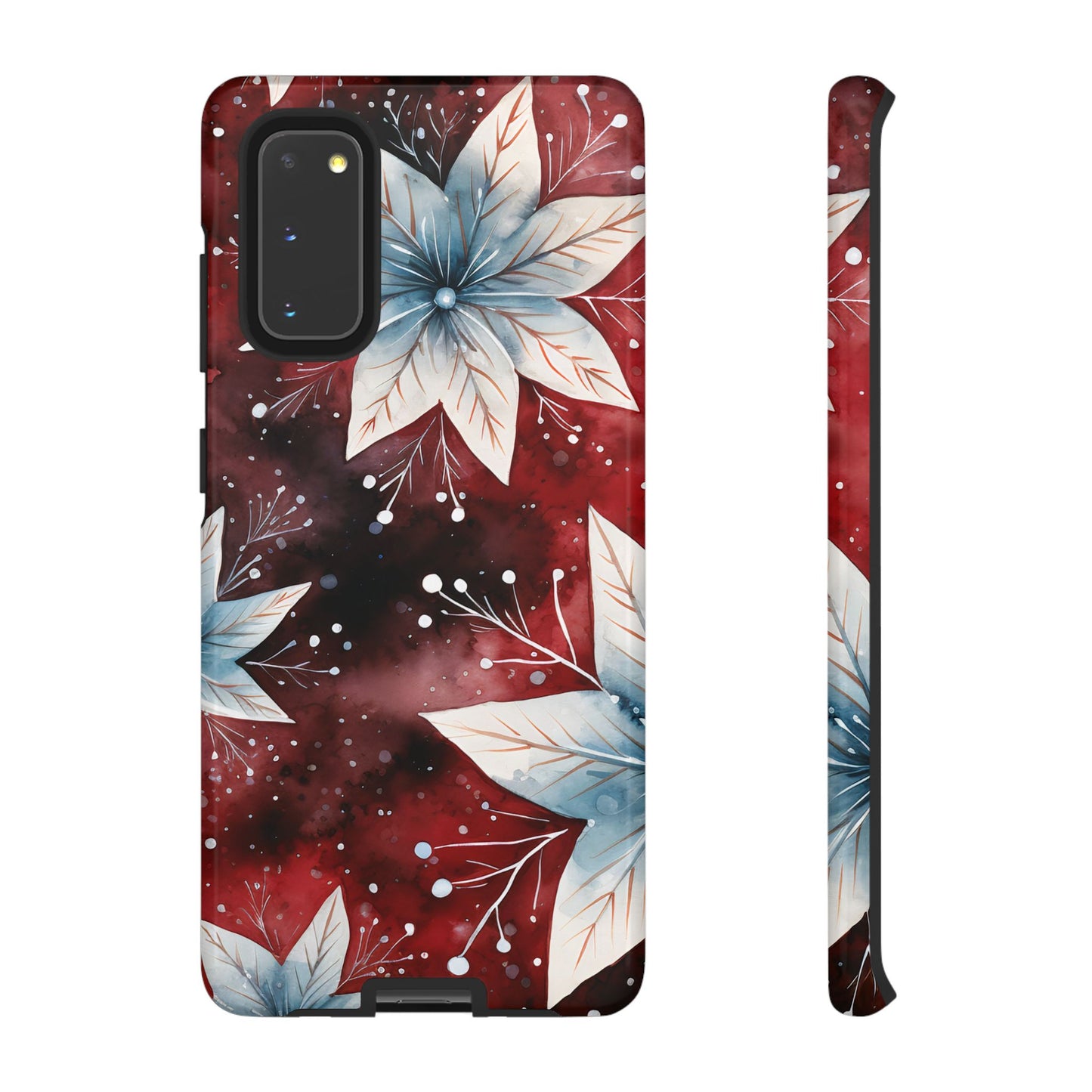 Winter Bloom Poinsettia – Samsung Galaxy Case