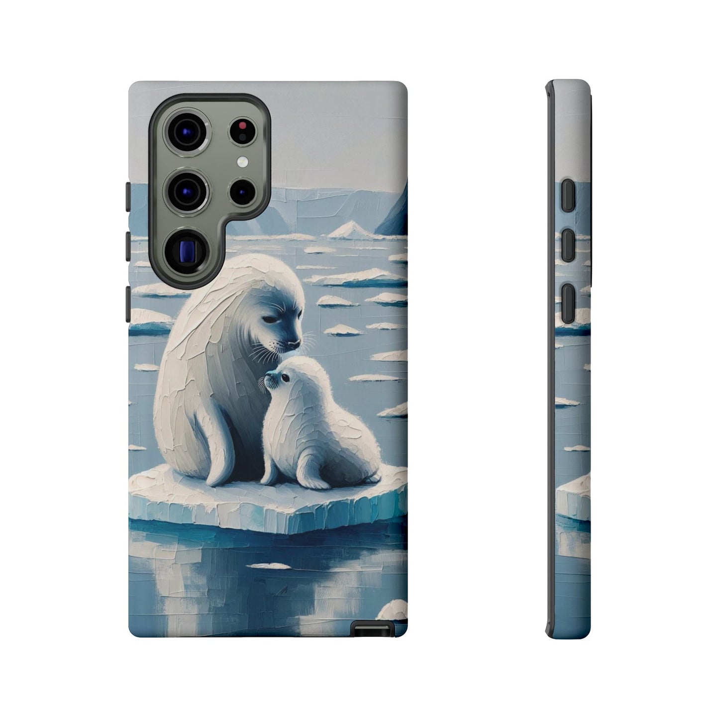 Arctic Serenity Seal iPhone Case