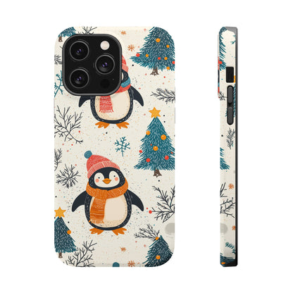 Snowy Christmas Cheer MagSafe iPhone Case