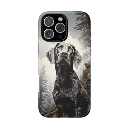 German Shorthair Pointer Phone Case - Tough & Durable with Dual Layer Protection!