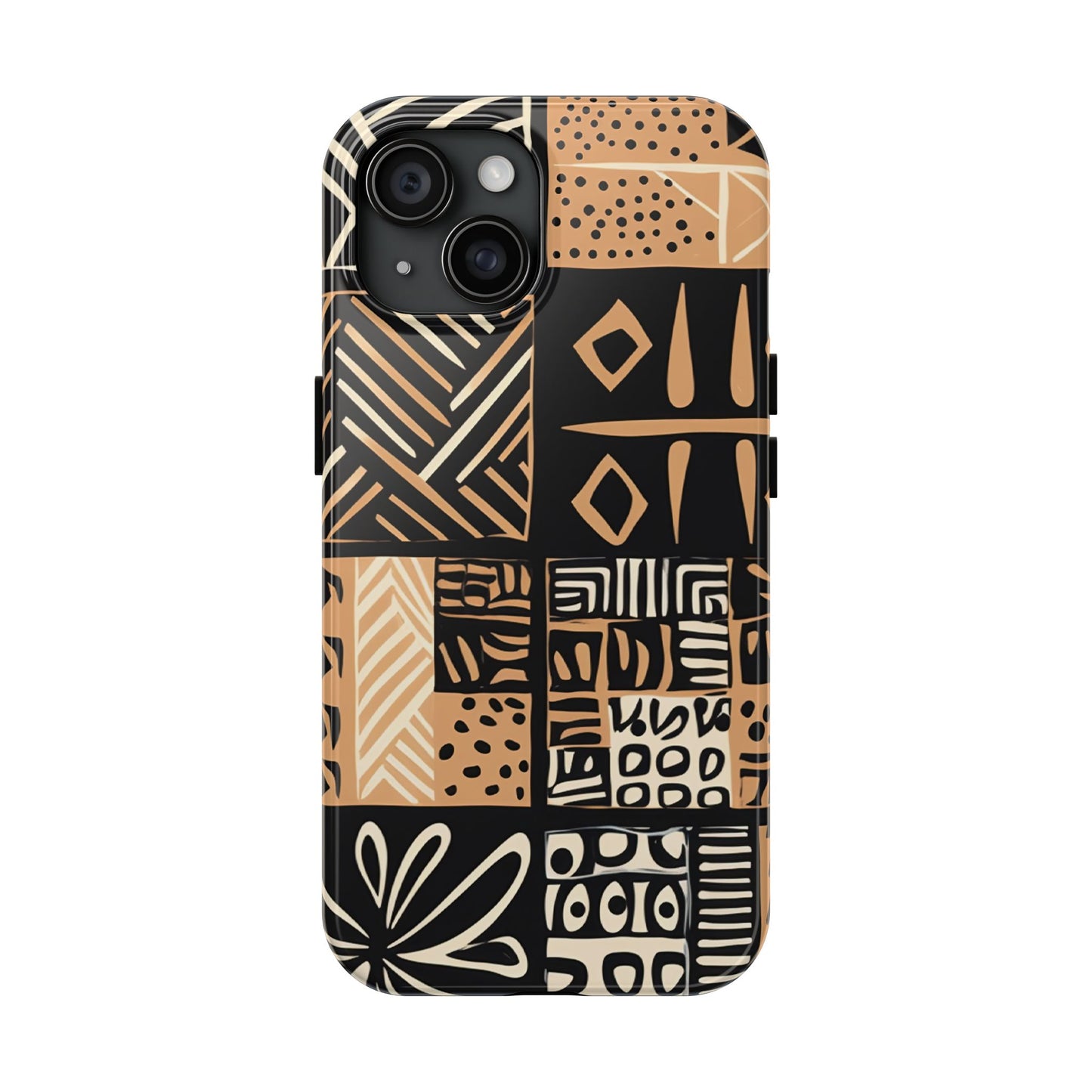 Tribal Geo-Pattern iPhone Series Case – Bold Ethnic Design