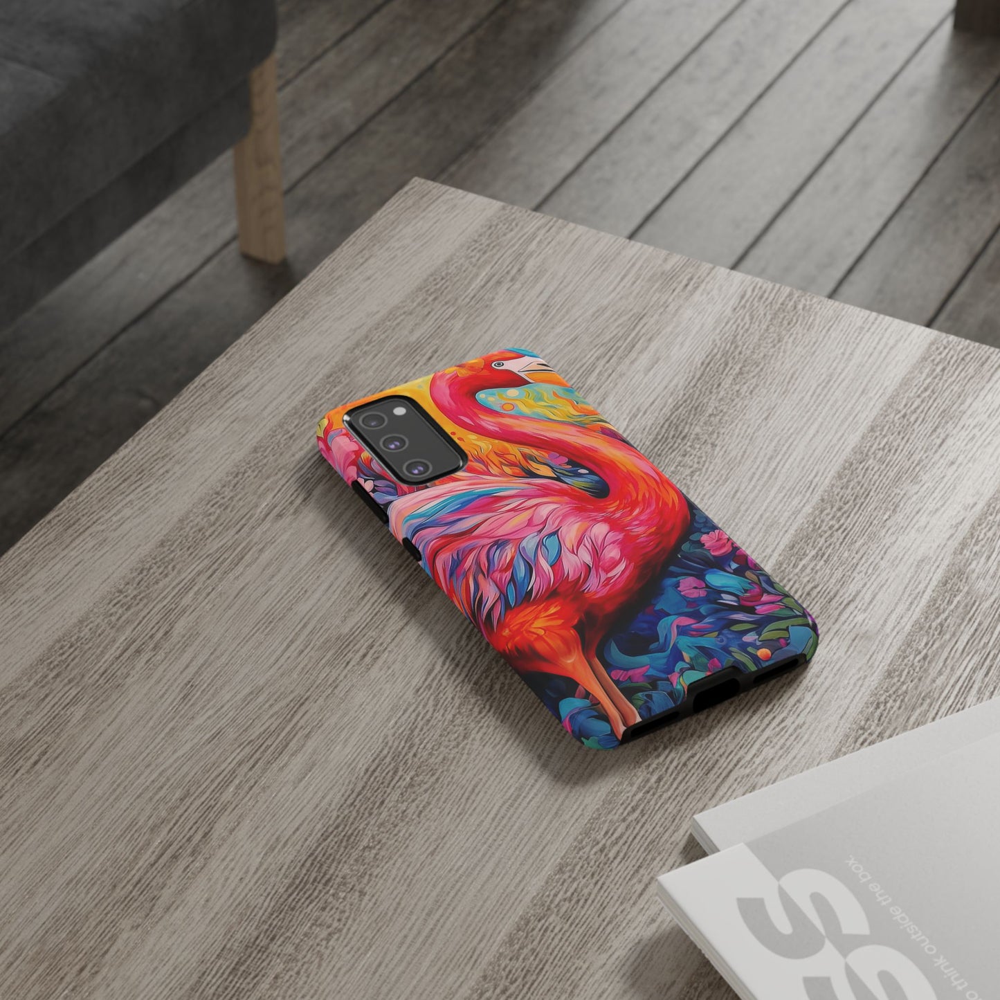 Flamingo Fiesta – Vibrant Flamingo Samsung Galaxy Phone Case