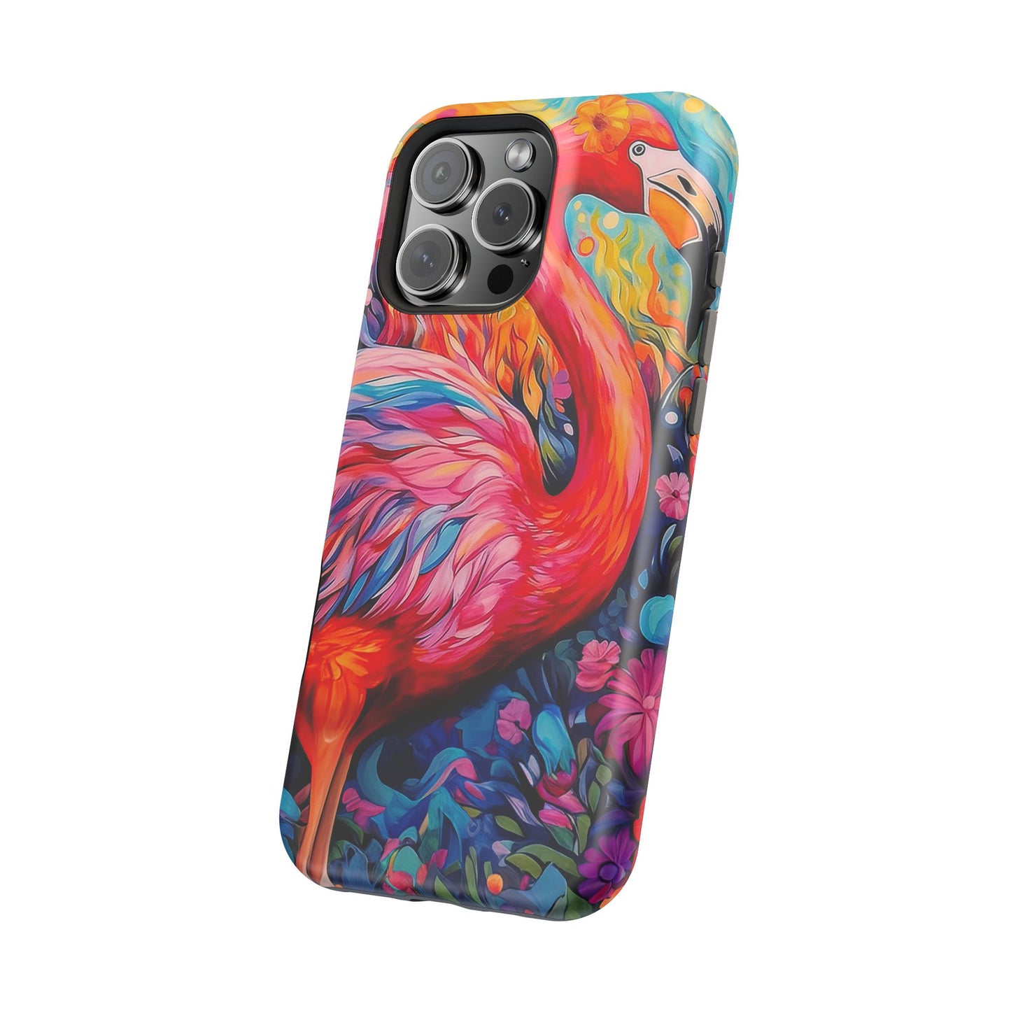 Flamingo Fiesta – Vibrant Flamingo MagSafe iPhone Cases