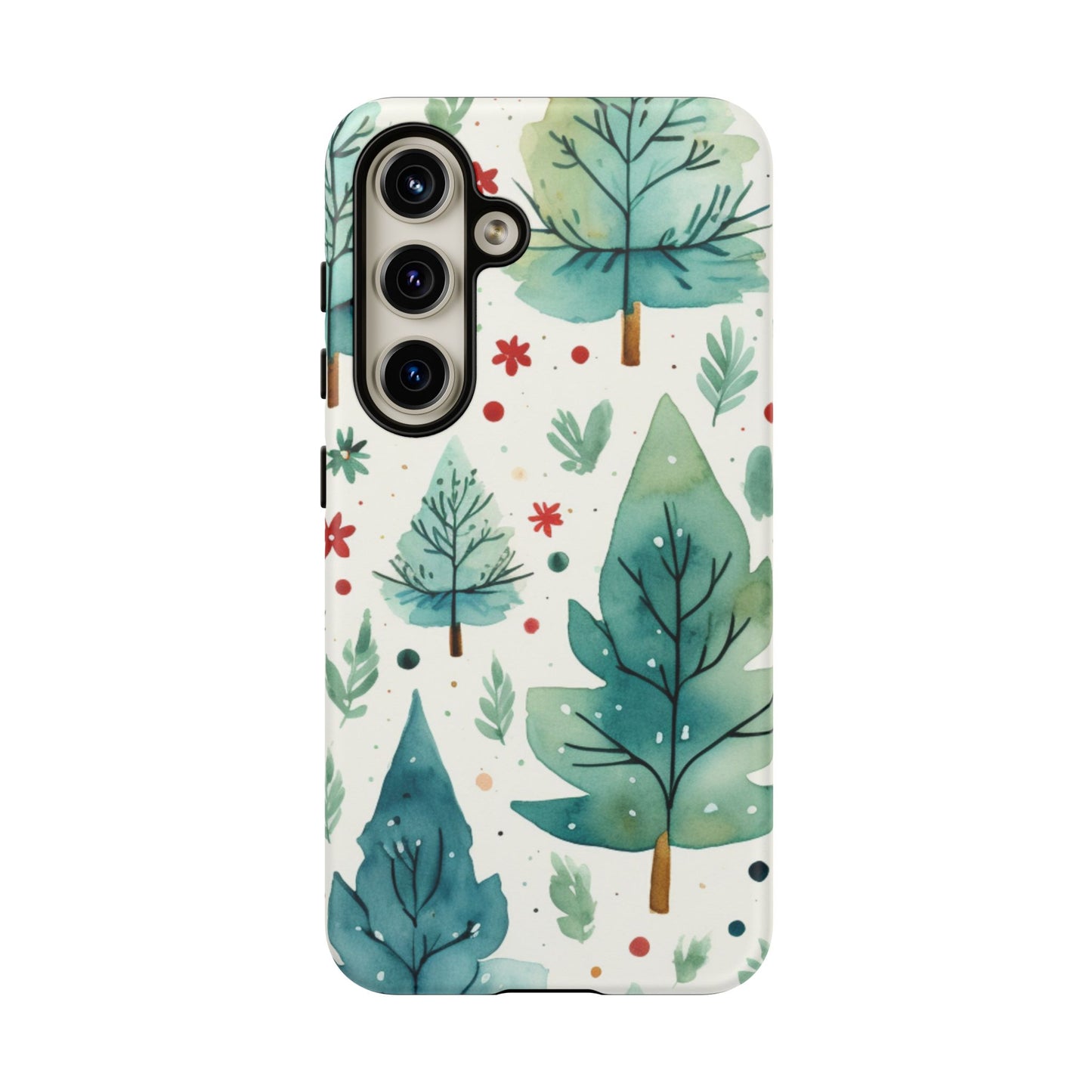 Watercolor Winter Forest -  Samsung Galaxy Series Case