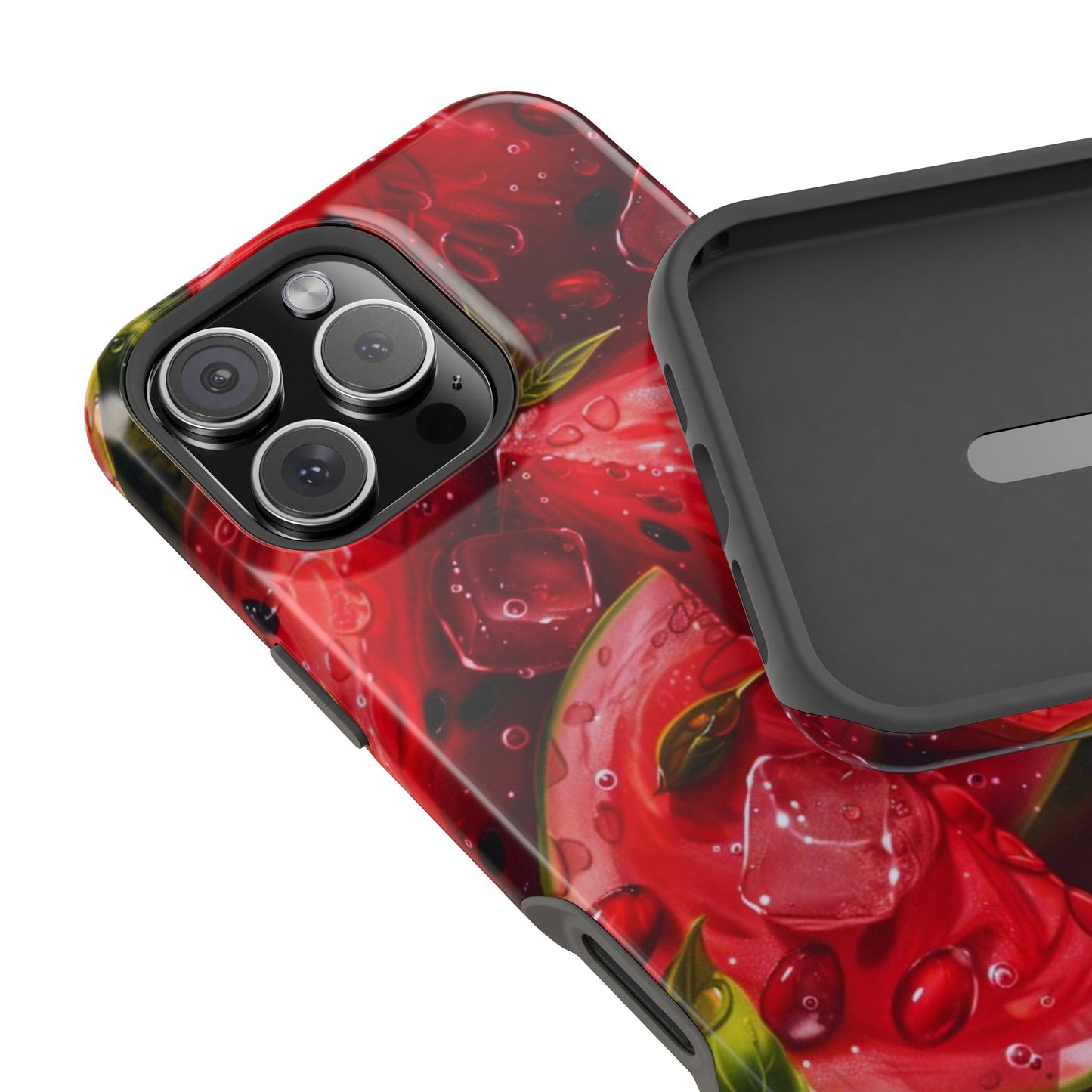 Juicy Watermelon MagSafe iPhone Case – Refreshing Summer Vibes, Dual-Layer Protection