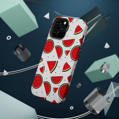 Sweet Watermelon MagSafe iPhone Case – Fresh & Fun Fruit Pattern with Summer Vibes