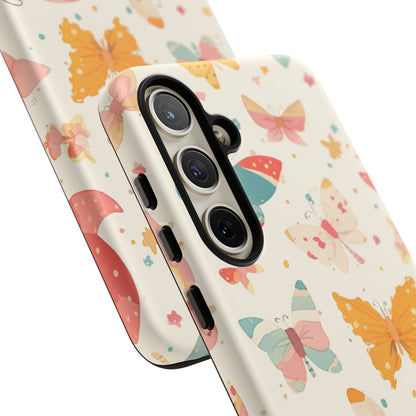 Coquette Watercolor Butterfly iPhone Case