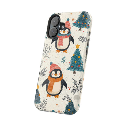 Snowy Christmas Cheer MagSafe iPhone Case