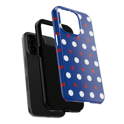 Patriotic Polka Dots – iPhone Case