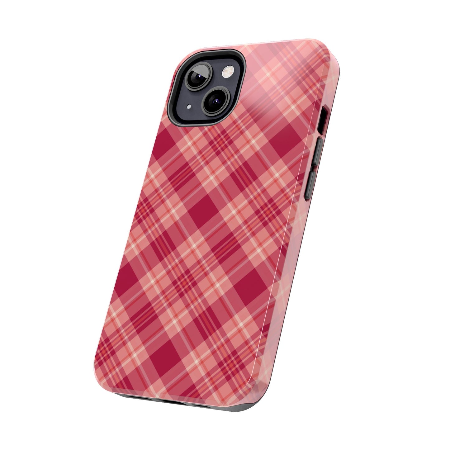 Rustic Red Plaid – iPhone Series Case