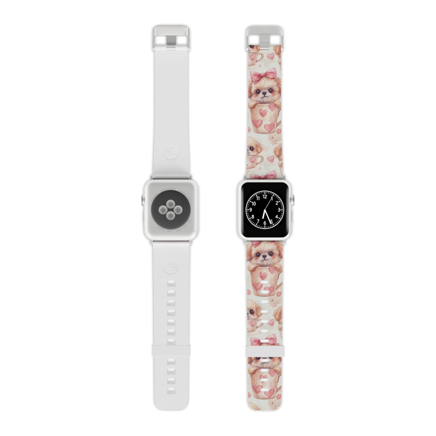 Adorable Puppy in Teacup Apple Watch Band