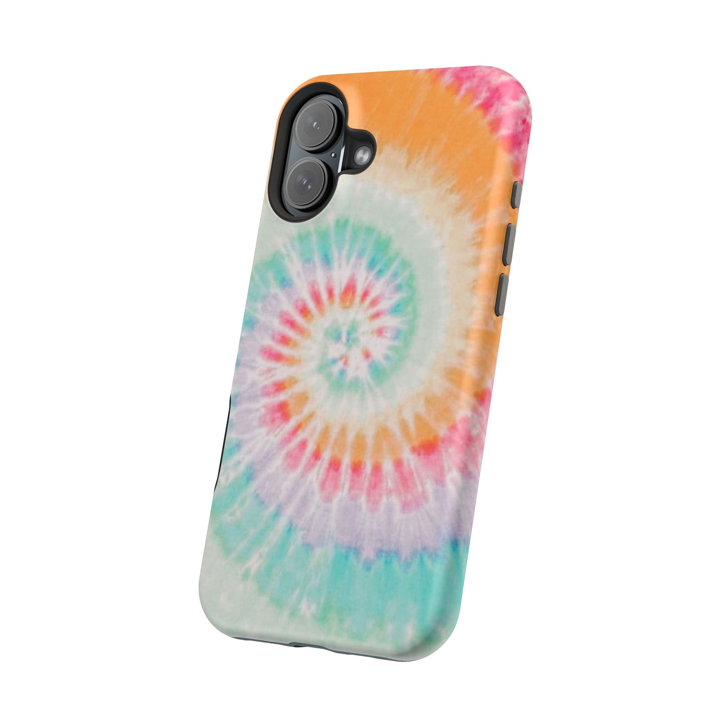 Pastel Tie-Dye MagSafe iPhone Case – Soft Colors & Magnetic Functionality