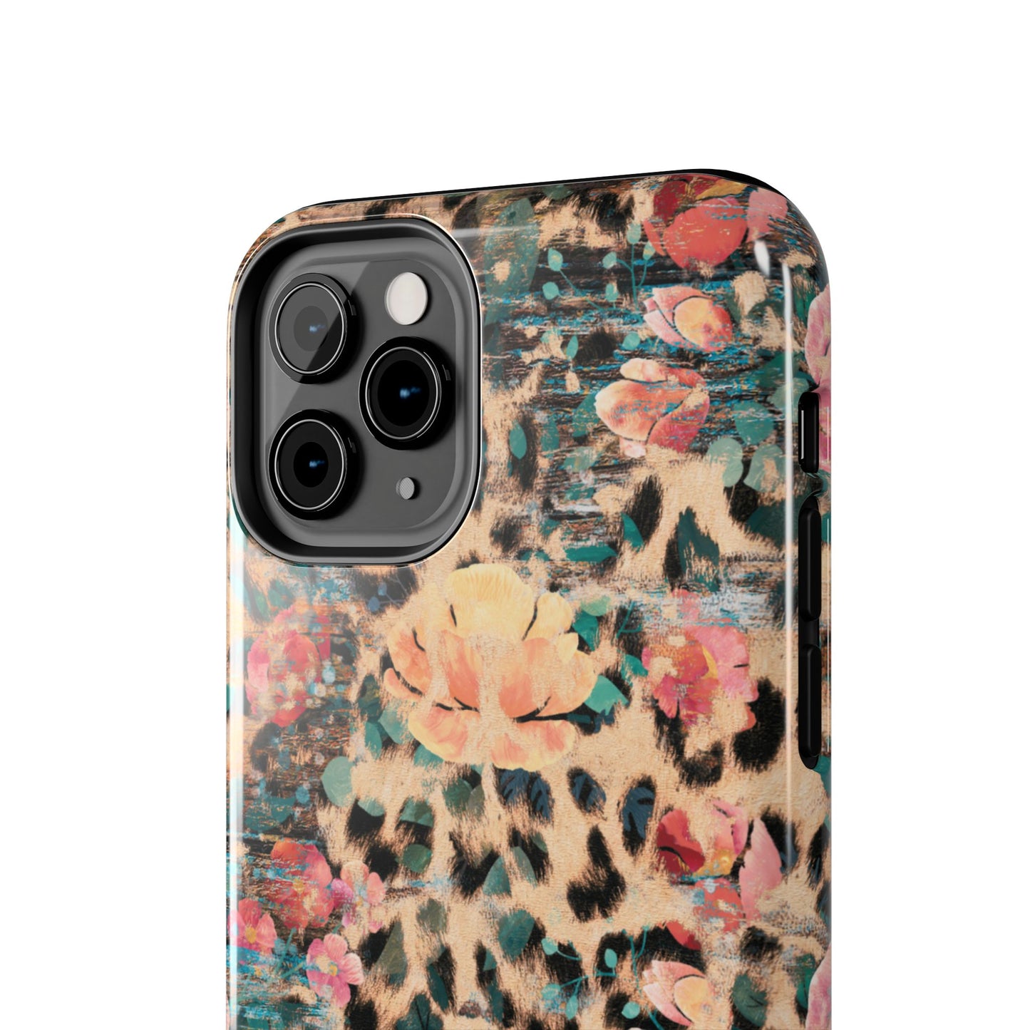 Rustic Floral Leopard - iPhone Series Case