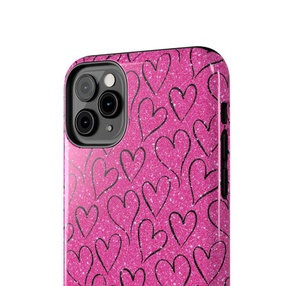 Heartfelt Glam iPhone Case