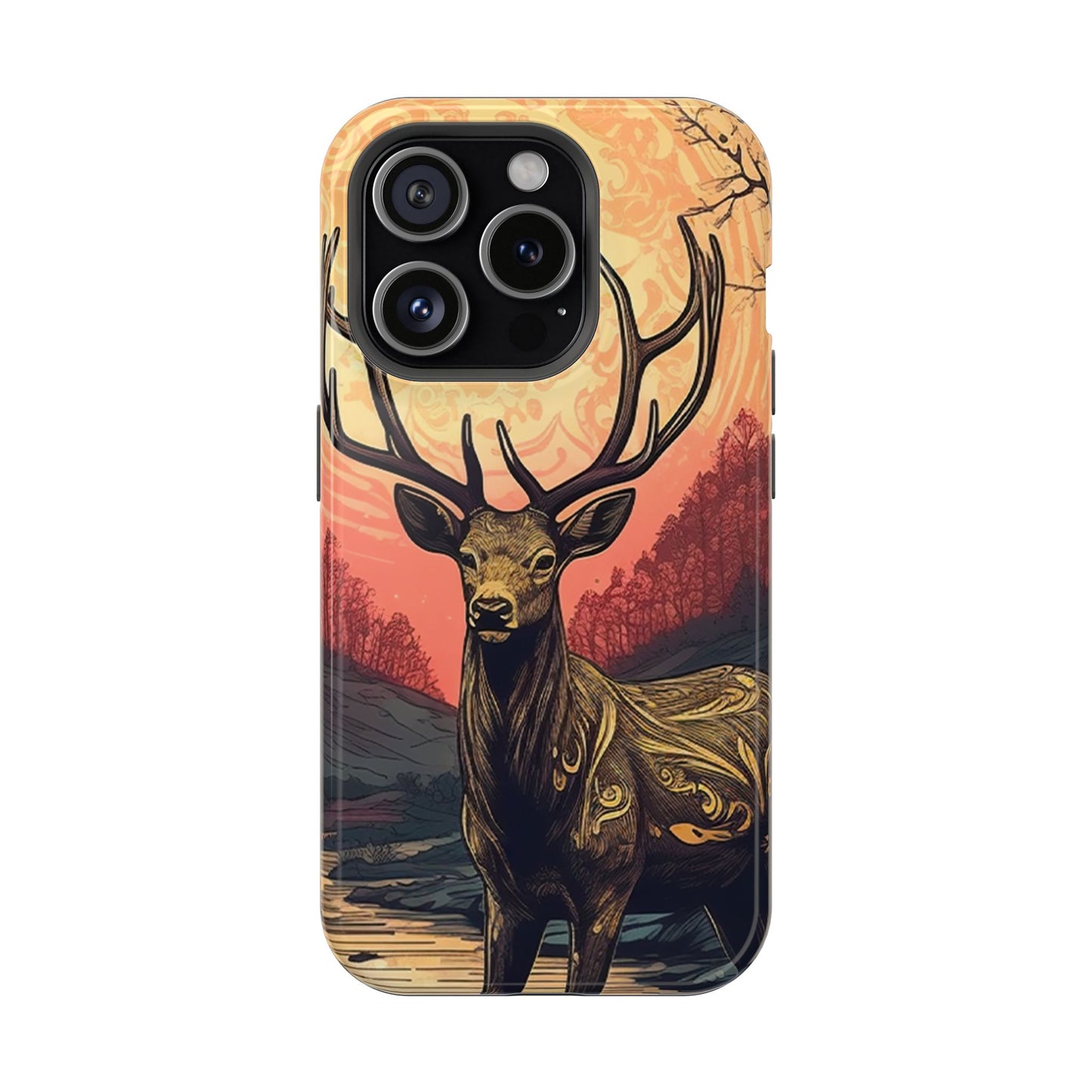 Celestial Stag – MagSafe iPhone Case