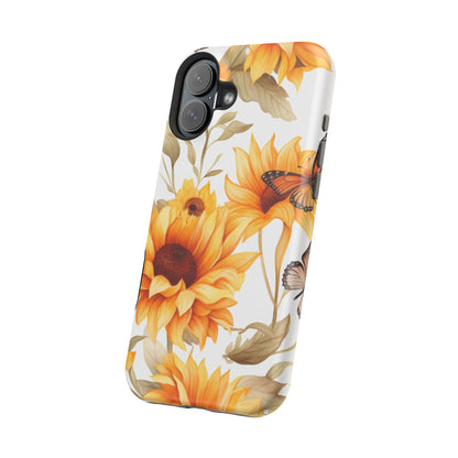 Sunflower & Monarch Garden - MagSafe iPhone Series Case