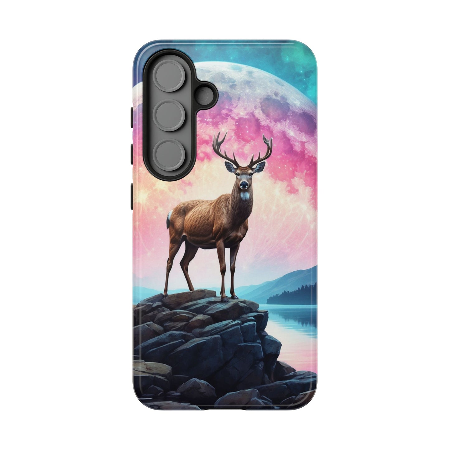 Stag in Moonlit Glow Samsung Galaxy Case