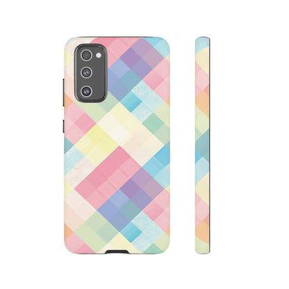 Spring Sonata Pastel Plaid Case