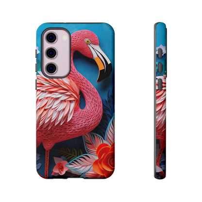 Flamingo Dreams – Bold Tropical Samsung Case