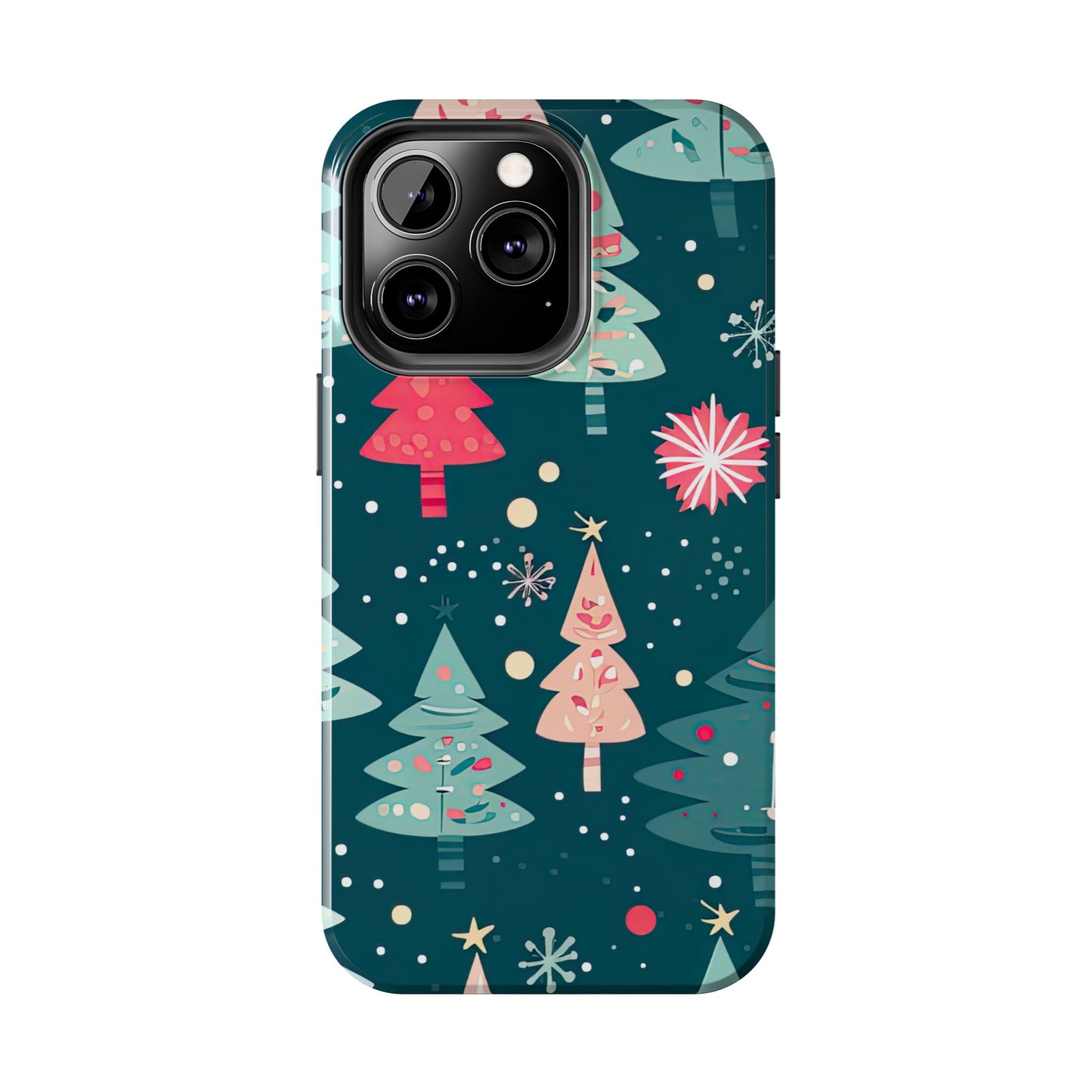 Whimsical Christmas Trees - iPhone Series Case